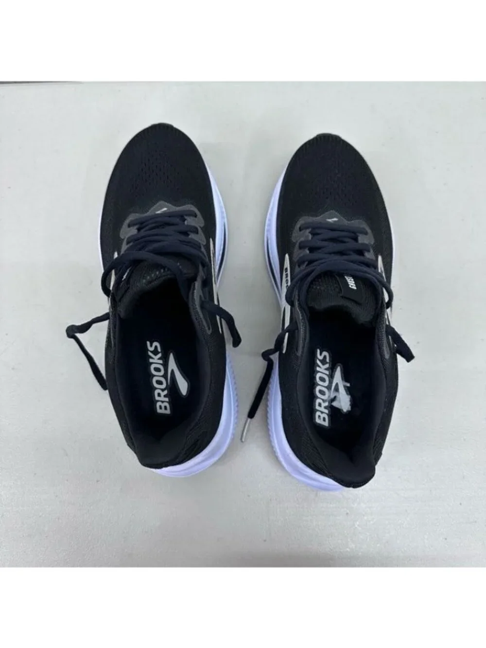 Brooks Ghost 17 Black Running Shoes Sneaker DNA Loft Cushion Athletic Mens sz 8